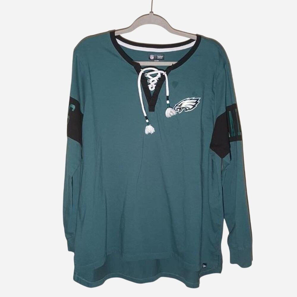 New Era NFL Philadelphia Eagles Long Sleeve Shirt size XL